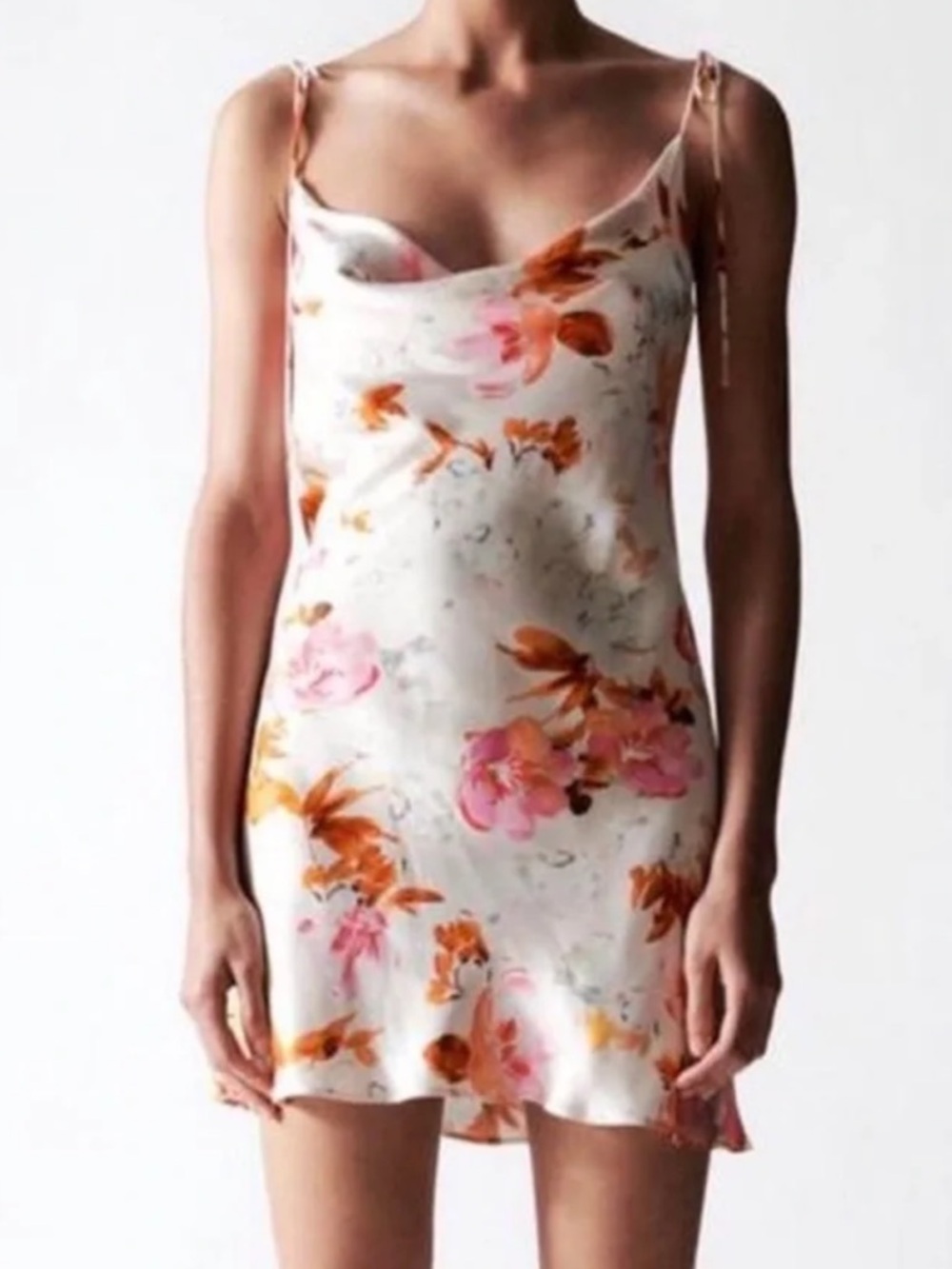 Zara floral dress